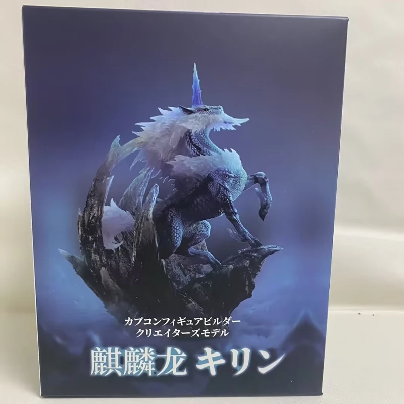 Фото Фигурка аниме-персонажа из Monster Hunter World: Кирин, Глэйвенус/Гор Магала/Браккидиос/Диновалдо/Вельхана, 22 см, модель-игрушка №2