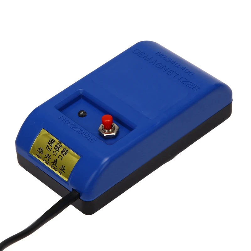 Watch Repair Screwdriver Tweezers Electrical Professional Demagnetize Tool For Watchmaker EU Plug