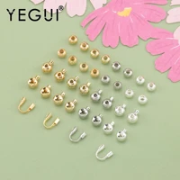 yegui m1077jewelry accessoriesconnectorsdiy jewelry18k gold platedcopper metalrhodium platedcharmjewelry makingone pack