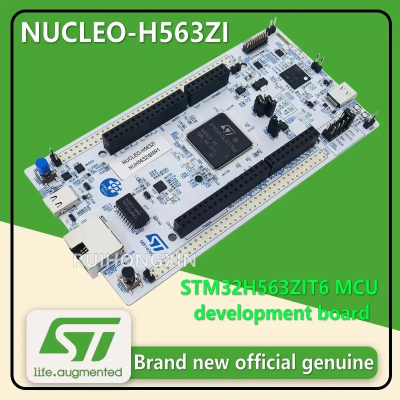 Плата разработки NUCLEO-H563ZI STM32 Nucleo-144 с микроконтроллером STM32H563ZIT6 поддерживает