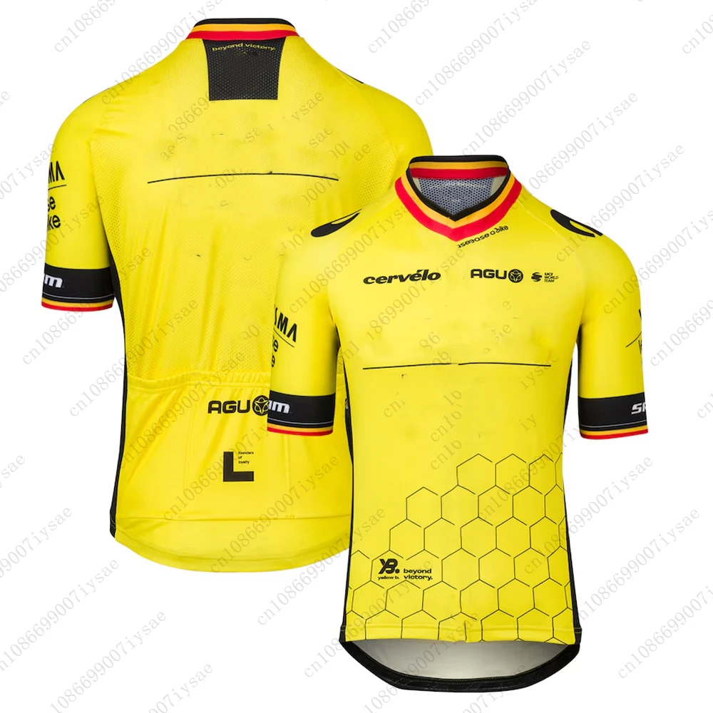 Visma Bike Jersey 2024 высококачественная велосипедная рубашка унисекс