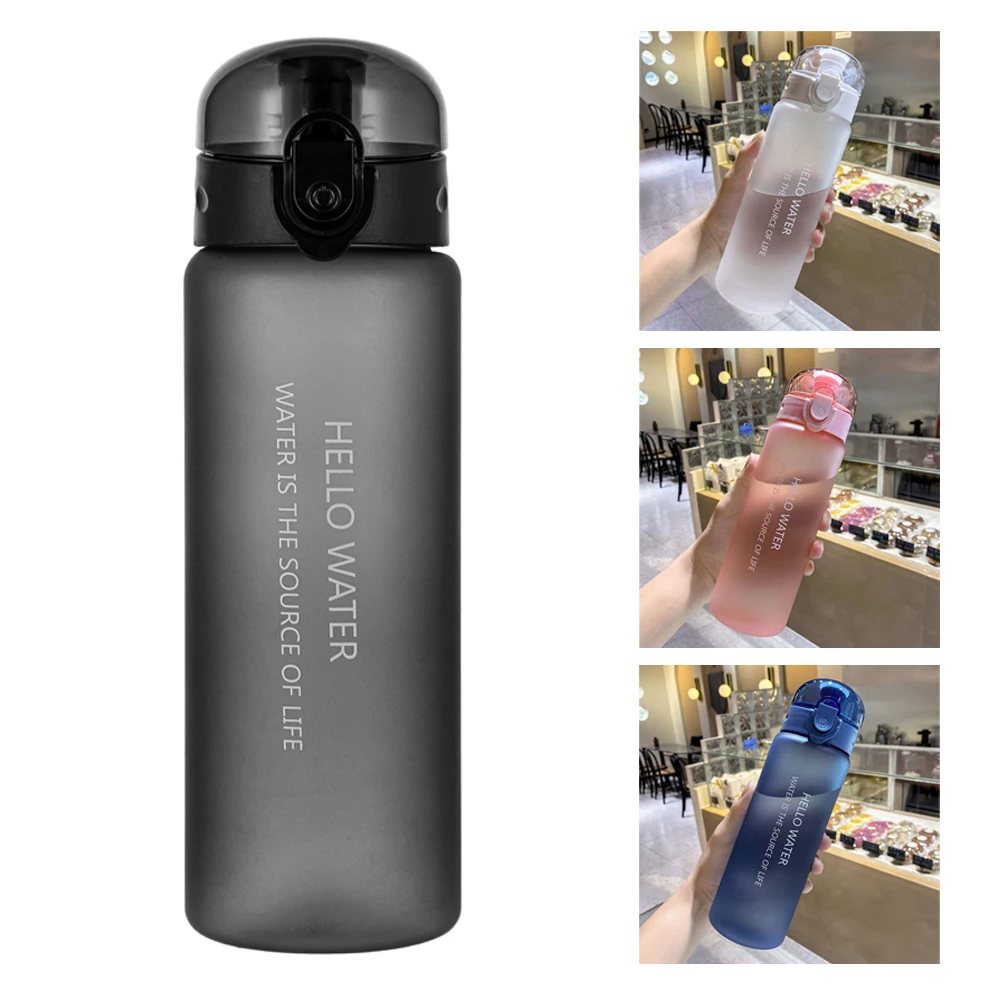 

Sports Water Bottle Plastic Portable Drinking Cup Gym Leakproof Drop-proof Portable Shaker Mug Outdoor Travel Water Bottle 780ml