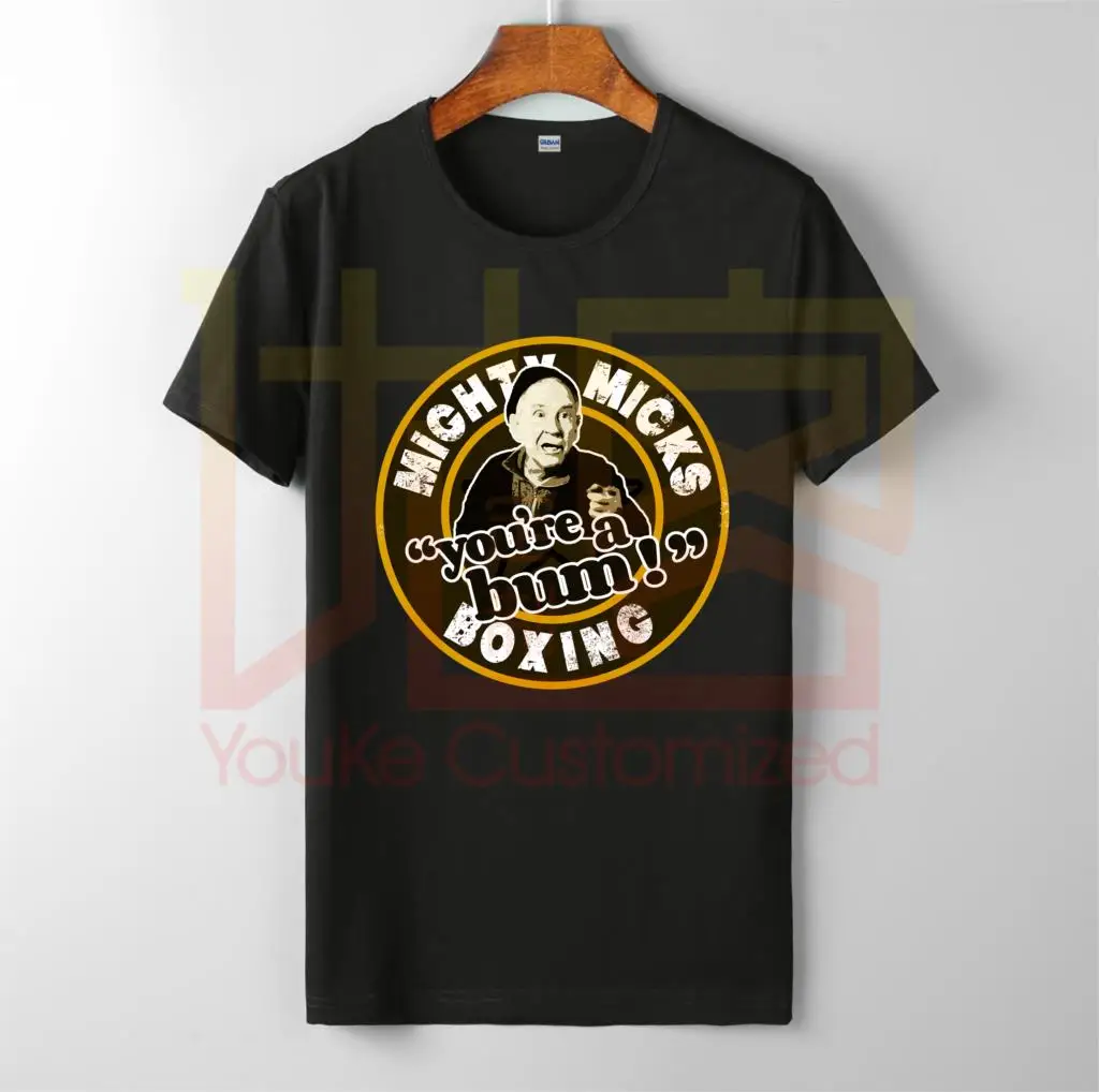 

mighty micks boxing gym rocky t-shirt men's new fashion o-neck cotton short sleeves tops tee printed unisex casual t-shirt