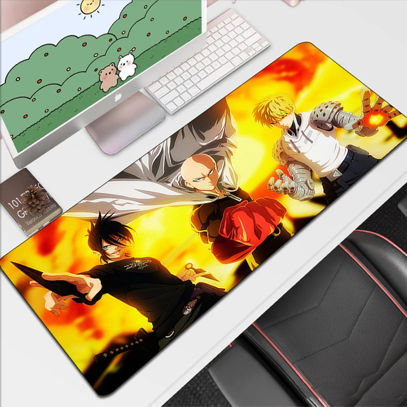 

ONE PUNCH-MAN Mousepad Xxl Moused Pad Mouse Gaming Computer and Office Pads Large Desk Mat Mats Deskpad Mause Long Anime Table