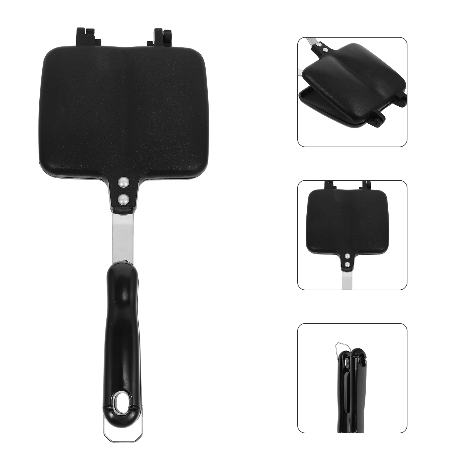 

Non-stick Sandwich Frying Pan Aluminium Bread Plate Kitchen Supplies