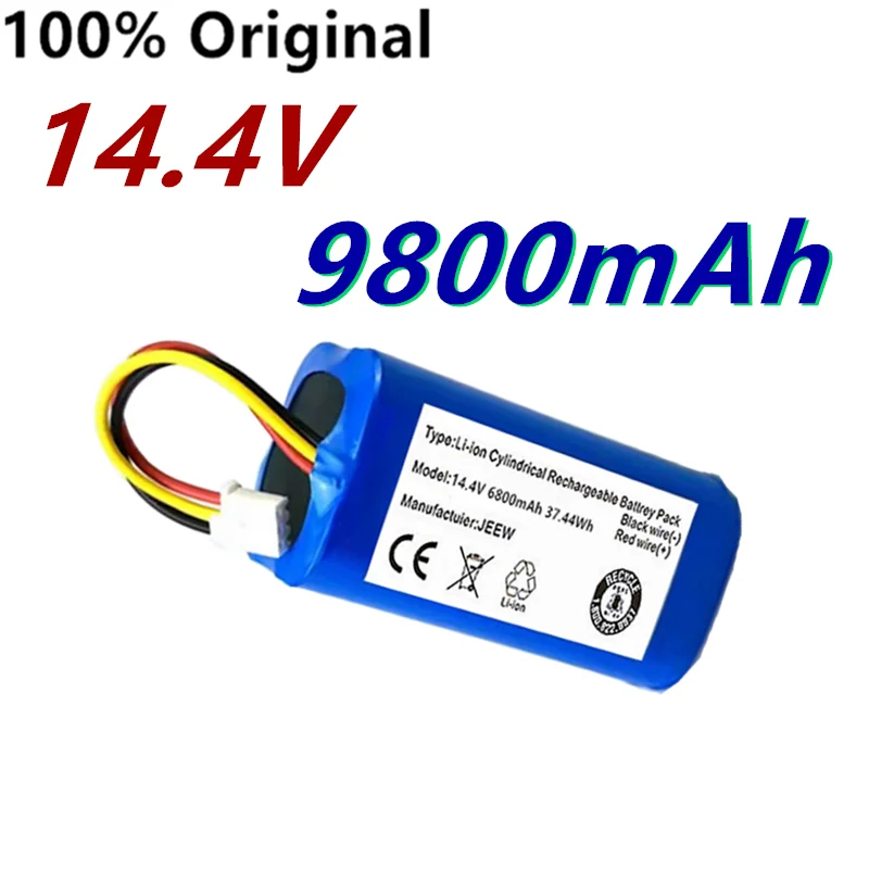 

Новинка 100%, оригинальный аккумулятор 14,4 В, 9800 мАч (для C30B), для LIECTROUX C30B Roboter Staubsauger, 6800 мАч, литий-серебристый, 1 дюйм/пакет