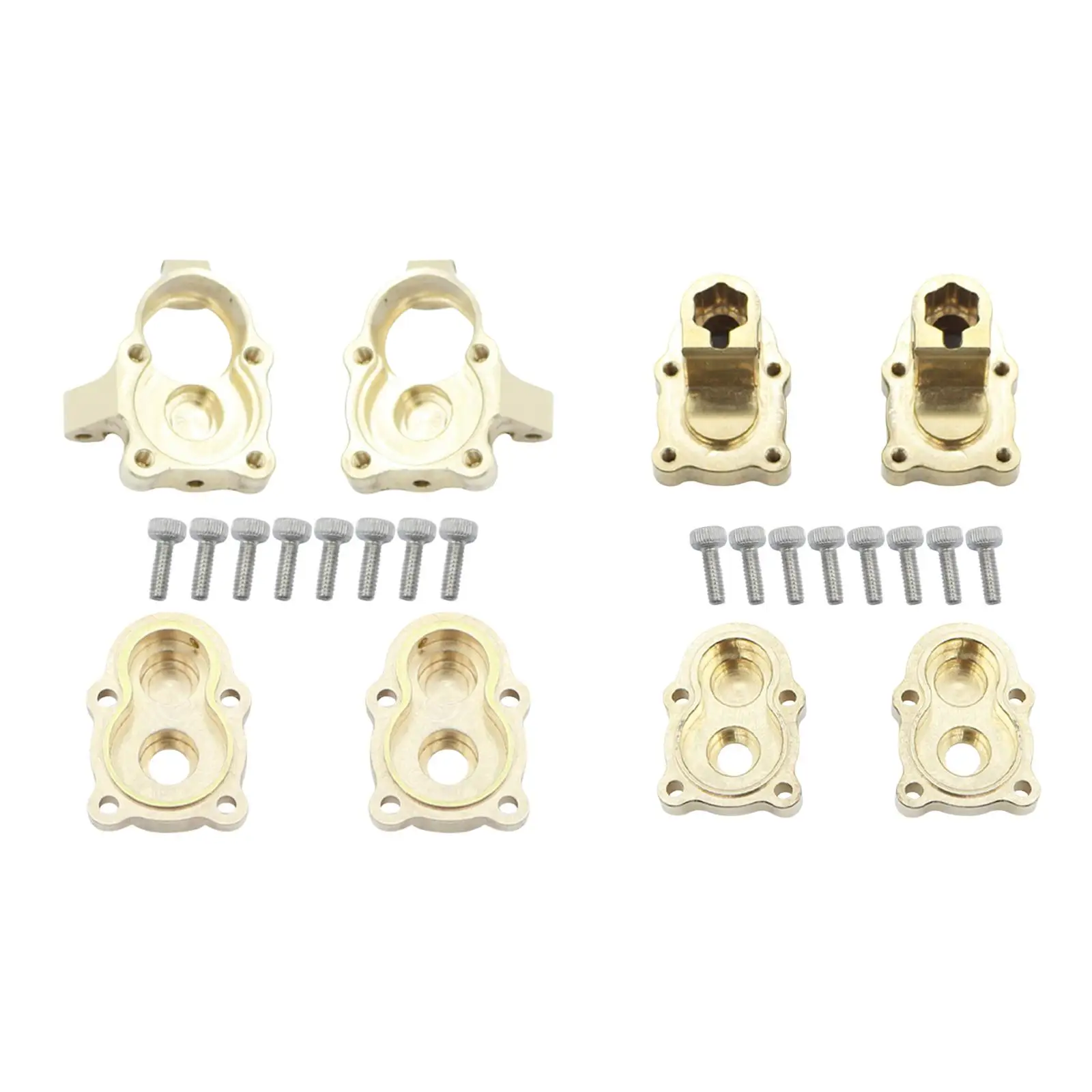 

Запчасти для радиоуправляемых моделей 1/24, запасные части из латуни для аксессуаров «сделай сам», запчасти для FCX24, запчасти «сделай сам», Ра...