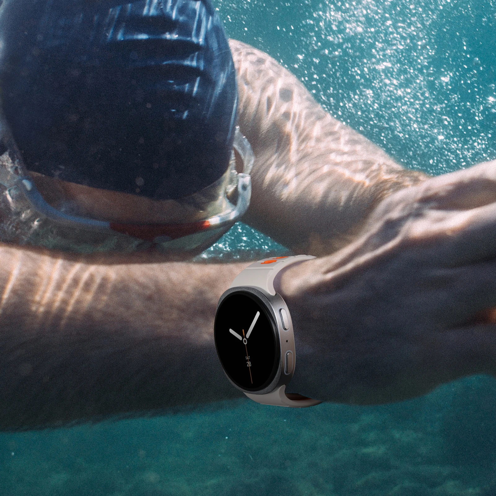 Силиконовый ремешок для Samsung Galaxy Watch 8 40 мм 44 мм, спортивный браслет, ремешок для Galaxy Watch 8 Classic 46 мм, ремешки для 8 Classic (art.: 3920d4cc20fb2) - 3920d4cc20fb2