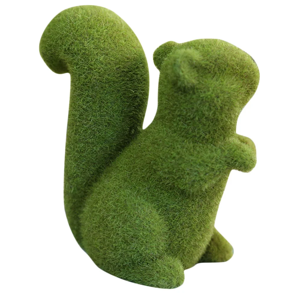 

Squirrel Animal Figures Figurine Statue Figurines Miniaturetzu Shih Animalssculpture Mini Ornament Dashboard Car Creatures Cute