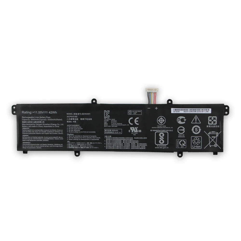 Фото Аккумулятор C31N1911 емкостью 42 Втч для ноутбука ASUS VivoBook Flip 14 TM420IA M413 M413DA TM420IA F413 K413 X413FF X421DA B31N1911 №4