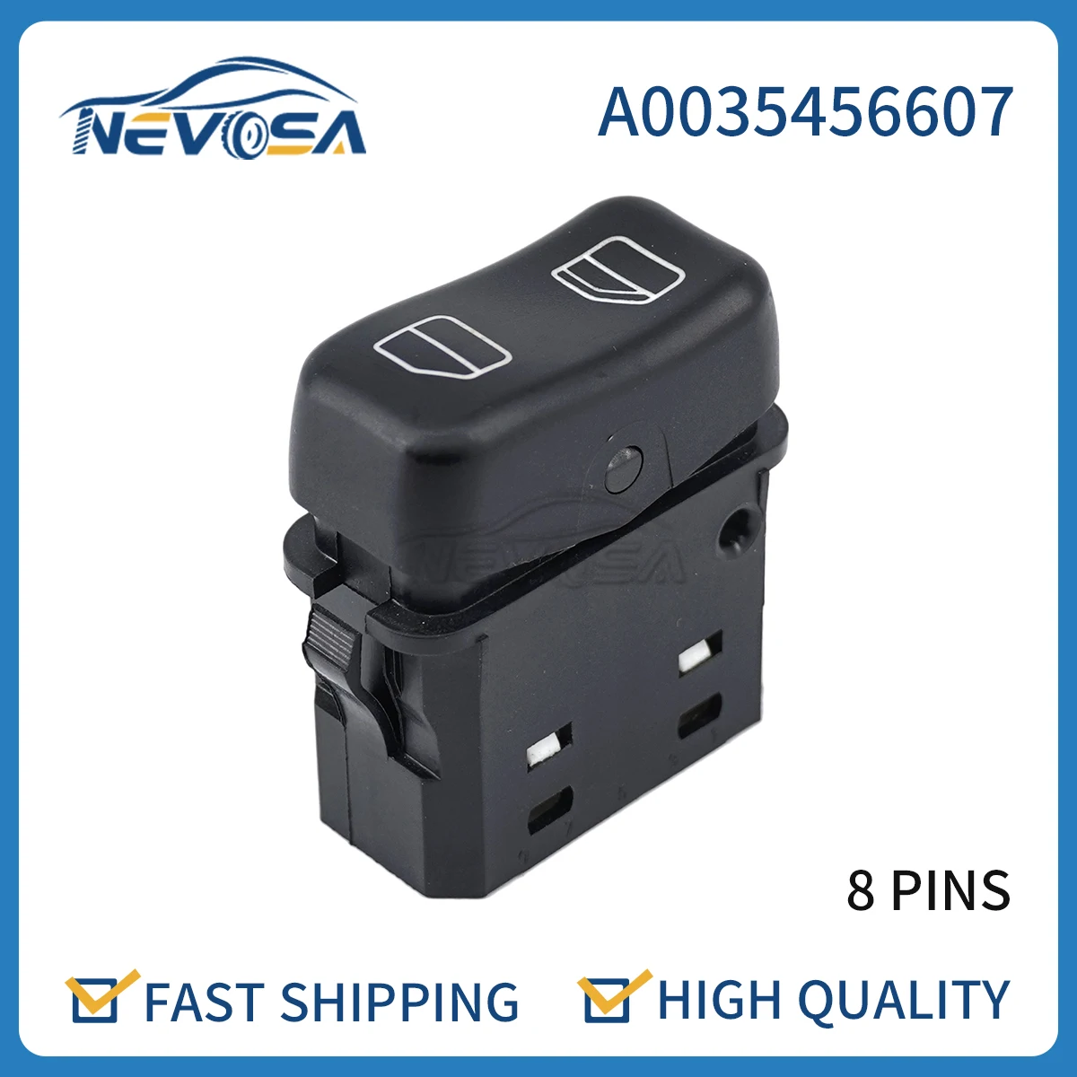 

Nevosa A0035456607 Muti-function Rock Switch Electric Window Regulator Button For Mercedes-Benz Truck Axor Atego Actros MP2 MP3