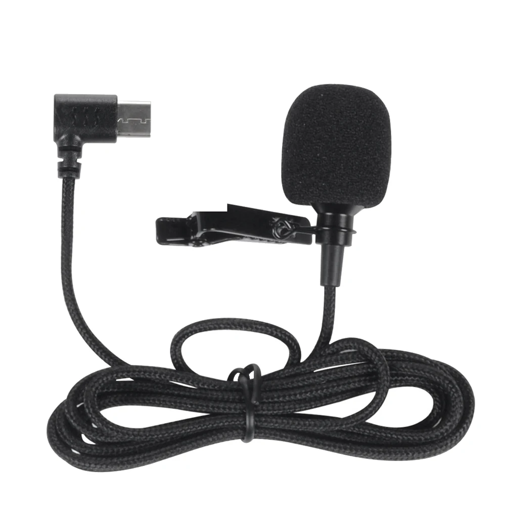 

For SJCAM SJ8 SJ9 SJ10 Lavalier Microphone Type C External Handheld Action Camera Accessories