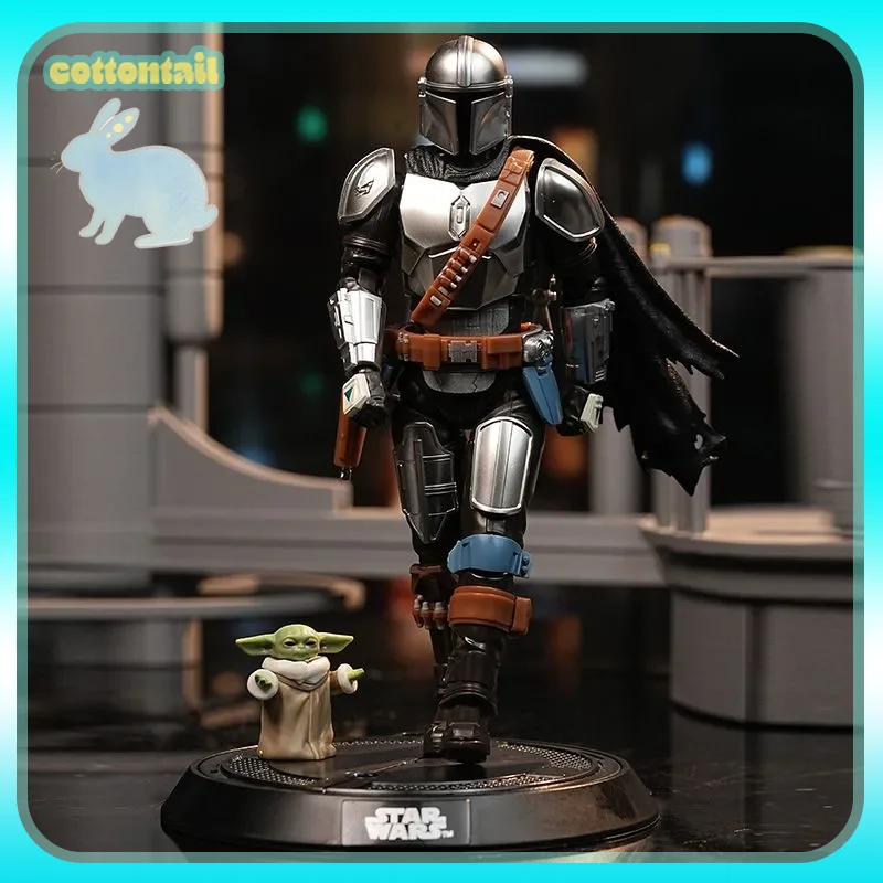 Фото Оригинальные коллекционные фигурки Blokees Star Wars Champion Class Series: Дин Джарин, Грогу, Бо-Катан Кризе — подвижные модели, игрушки для мальчиков, подарок №1