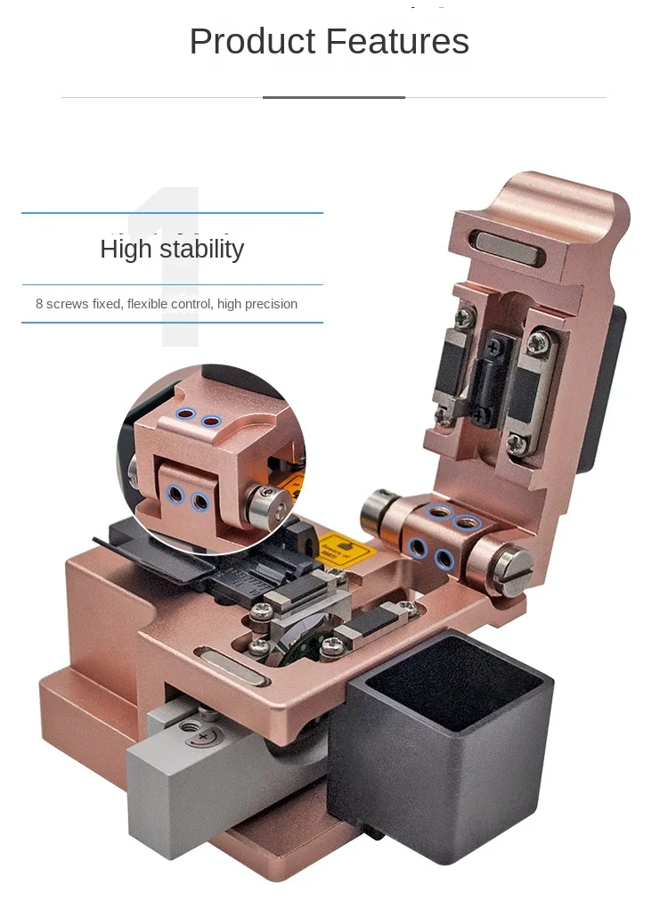 HY-30 Fiber Cleaver High Precision Fiber Cutter Fully Automatic Fiber Cable Fiber Tool HY-30 Hot Melt Cutter HY30