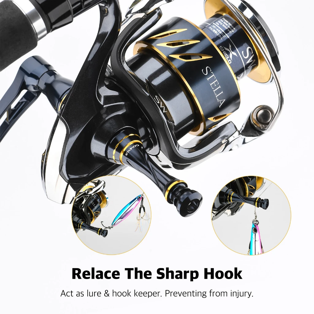Подставка для катушек Gomexus для Daiwa Certate SW, Saltiga, Shimano Stella, Spheros, Stradic, Twin Power, 55 мм, алюминиевая, R9 (art.: 3920db540fb74) - 3920db540fb74