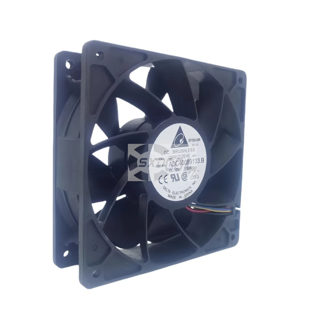 Высокоскоростной охлаждающий вентилятор 120 мм 12 см 4000 об/мин для Delta QFR1212EHE В 1 5 А