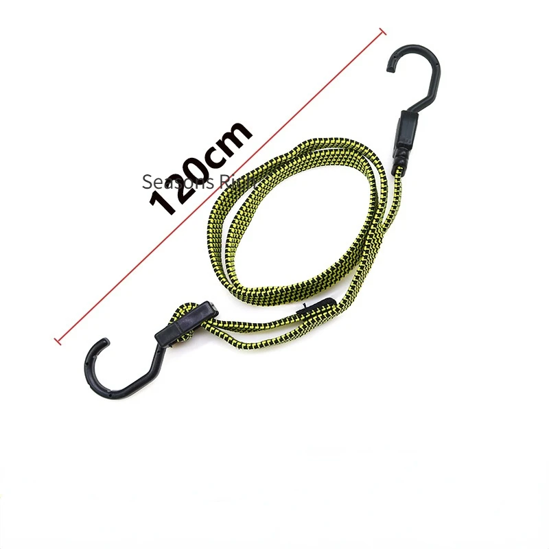 Новый эластичный резиновый трос для багажа шнур крючки веревка велосипеда