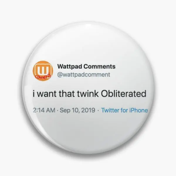 Я хочу чтобы эта мягкая булавка на пуговицах из Twink металлический подарок Милая