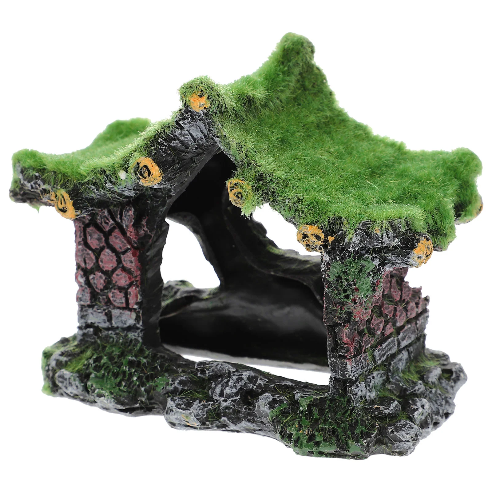 

Aquariumcave Shelter Decor Decorations Large Tank Delicate Desktop Decorative Compact Wear Tabletop Safe Resistanthideout Shrimp