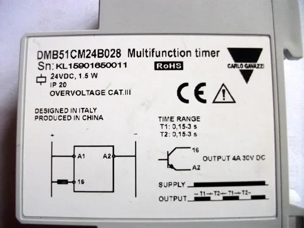 3-фазная последовательность и потеря фаз Карлос гавазис 17 5 мм корпус DIN-рейки реле