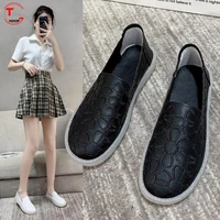2022 shoes for women hollowed out designer shoes soft loafers moccasin leisure comfortable woman flats shoes zapatillas mujer