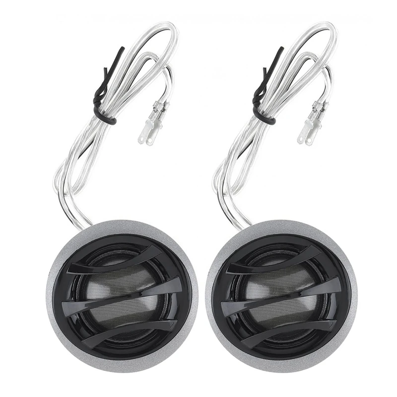 

2Pcs 1.5 Inch 12V 150W Plastic Universal High Efficiency Mini Car Dome Tweeter Speakers For Car Audio System