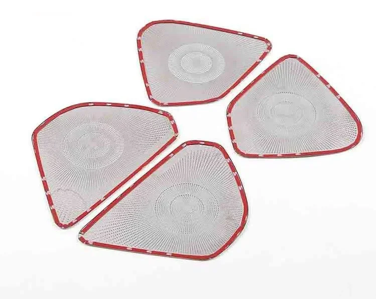 Для Citroen C5 AIRCROSS 2017-2022 нержавеющая сталь автомобильная дверь аудио декоративная