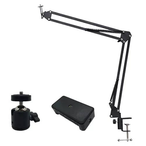 

Degree long Arm Stand Holder Compatible Mobile Phone Tablet Holder Clip Photography Light Holder /Phone Holder Replacement