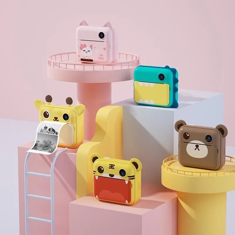 

Kid Instant Print Camera Thermal Printing Camera Digital With Print Photo Camera Girl Toy Child Camera Video Boy' Xiaomi