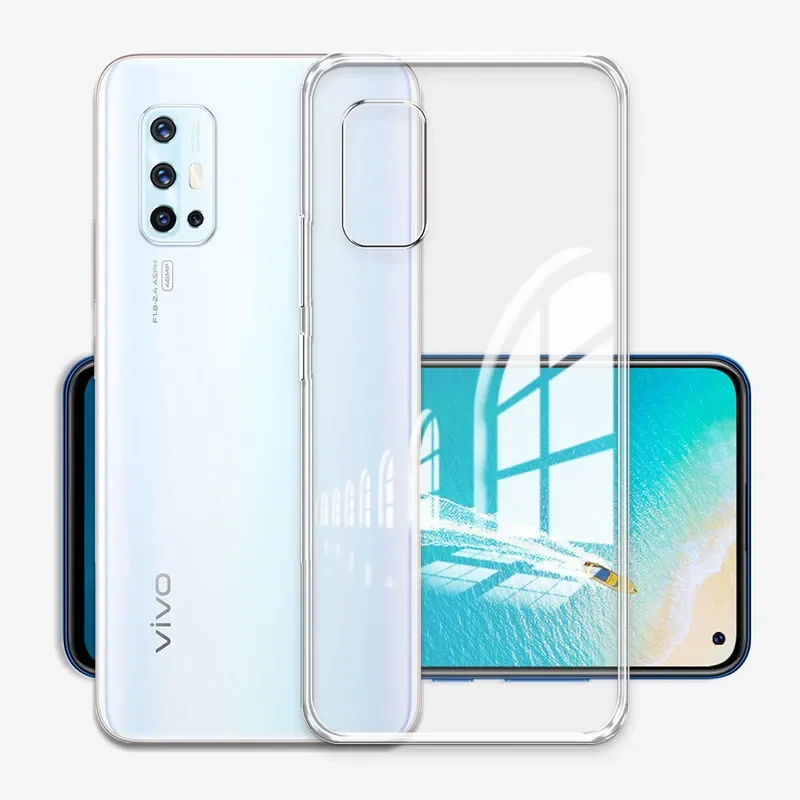 Чехол V19 Funda On для Vivo Neo модный прозрачный мягкий силиконовый чехол-бампер