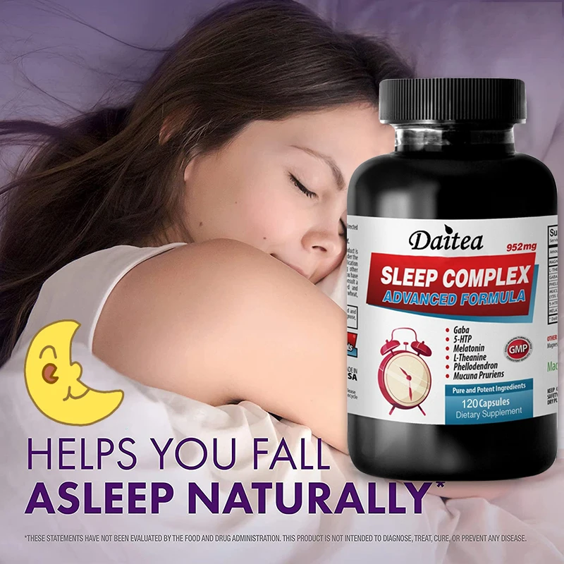 

Sumian Capsules-Melatonin, improve insomnia, relieve anxiety and stress, fall asleep quickly, create a good sleep