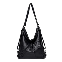 luxury designer handbag women leather crossbody bags shoulder bag tote solid color pu leather ladies bags for women