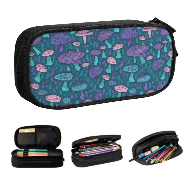 Cases Girl Boy Large Capacity Psychedelic Magic Pencil Box S