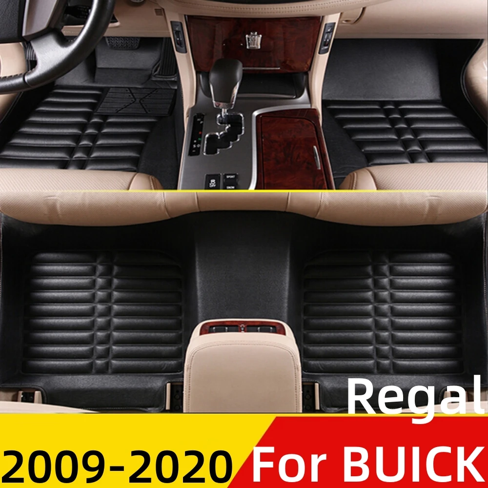 

Автомобильные коврики WZJ 3D для любой погоды для Buick Regal 2009 2010-2020, подходят под заказ, передний и задний напольный коврик, чехол, автозапчасти, к...