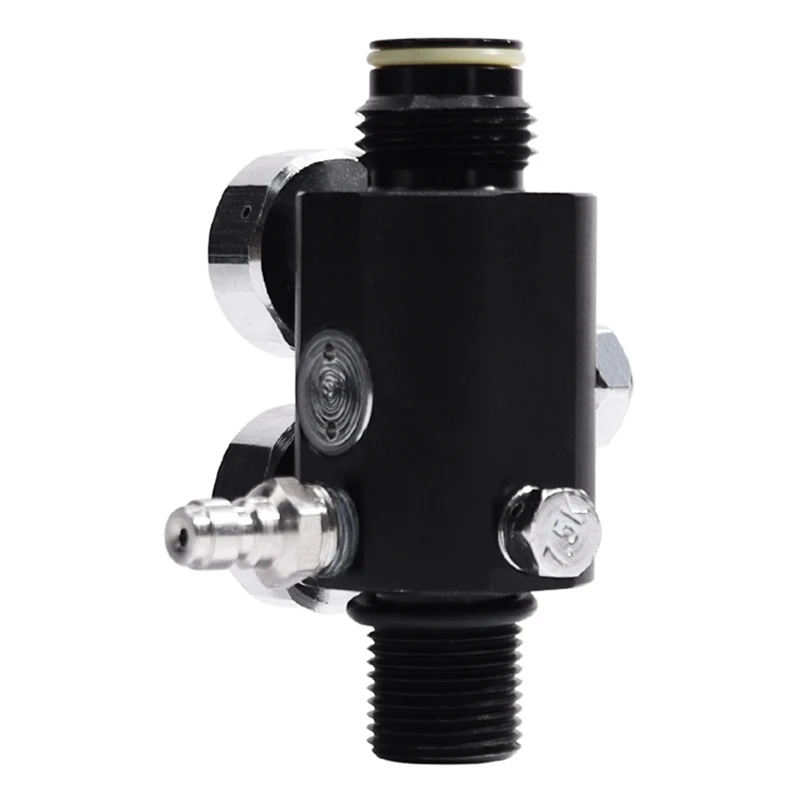 Двойной манометр регулятор давления клапан пневматическая станция заполнения