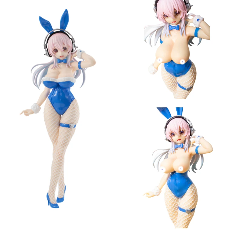 

30 см Furyu Super Sonico анимация кролик девушка аниме экшн-фигурка двухмерная модель орнамент кукла игрушки подарок