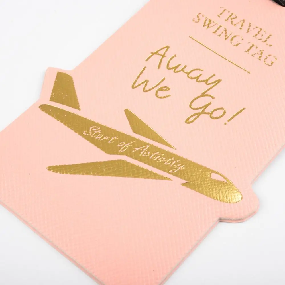 Этикетка для регистрации на самолете бирка из алюминиевого сплава праздничных