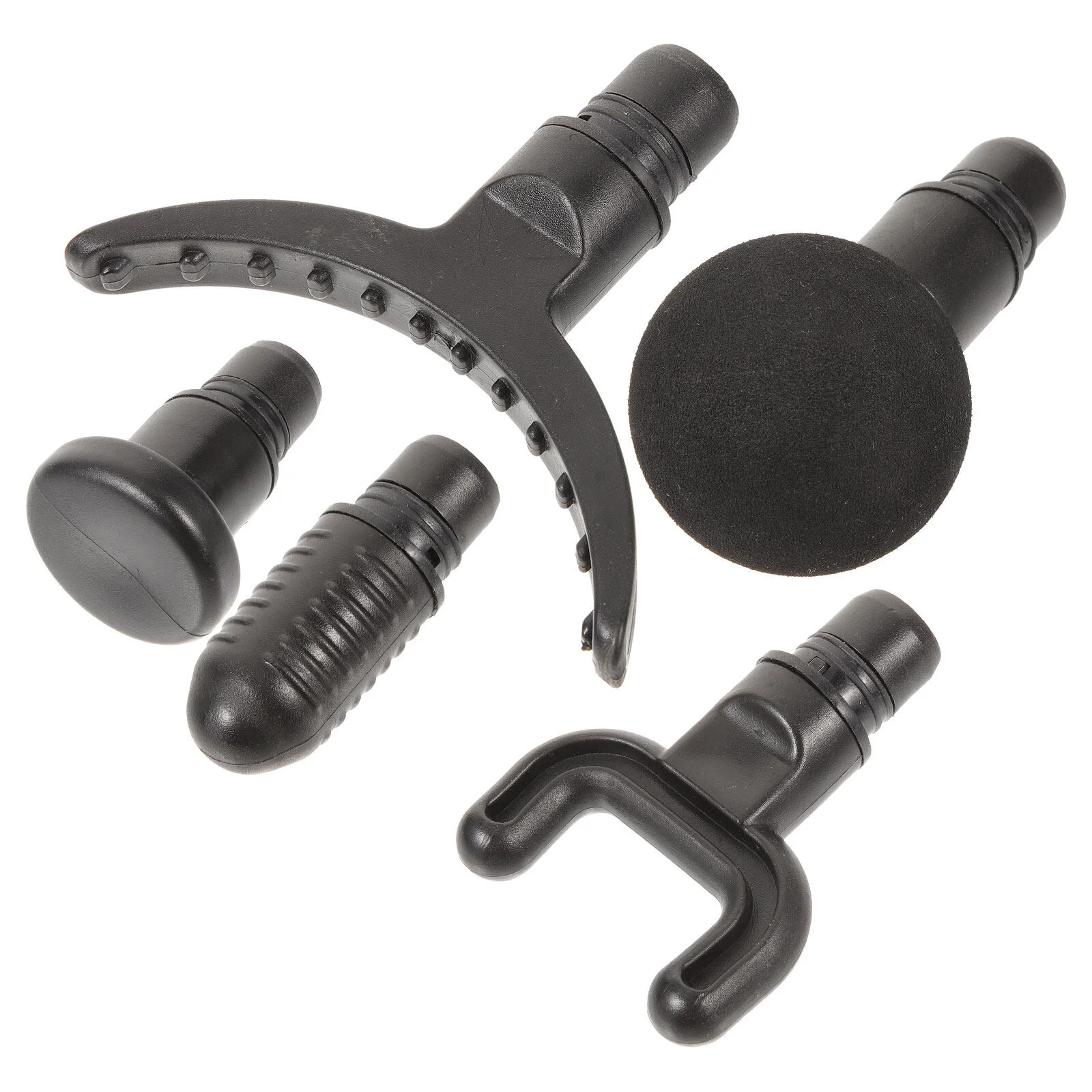 

5 Pcs Body Attachment Adapter Relax Tools Fascia Ball Portable Head Plastic Fitness Gym