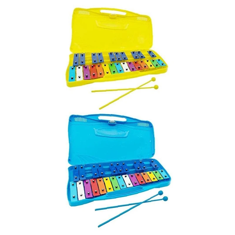 

25 Note Xylophone with Case Colorful Musical Toy Perfectly Tuned Instrument for Adults Children and Toddlers