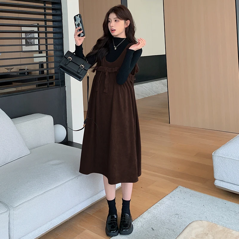 Комплект одежды для беременных в японском стиле свитер с длинным рукавом +