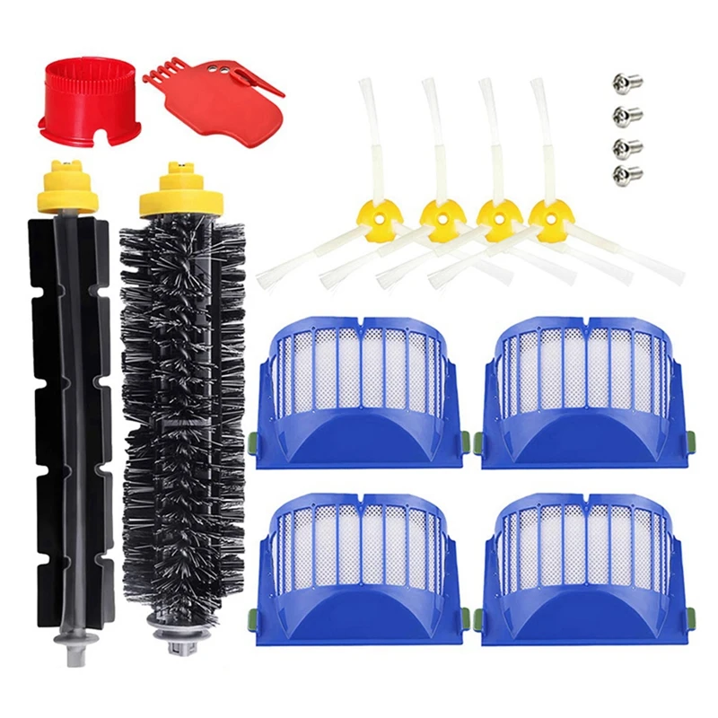 Для Irobot Roomba 600 Series 692 690 680 660 651 650 620 618 610 625 робот-пылесос основная боковая щетка Hepa