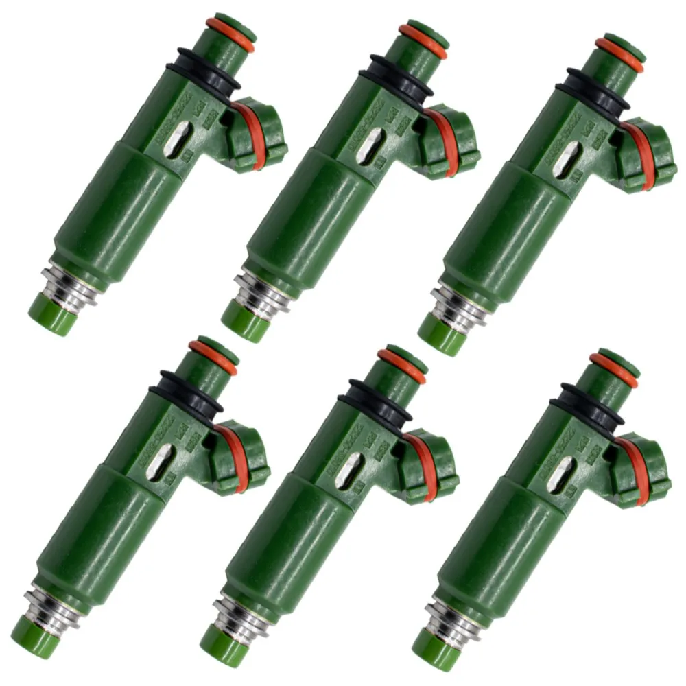 

1/6Pcs Fuel Injector 23250-66010 23209-66010 For Toyota Land Cruiser 4.7L Lexus LX450 4.5L