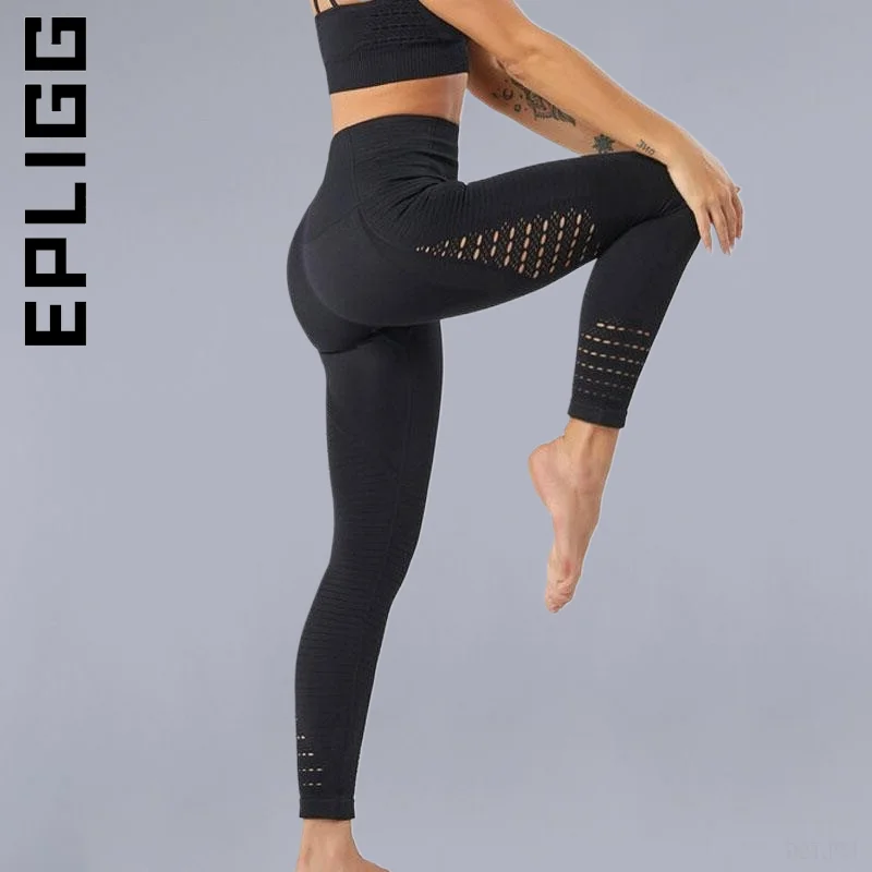 

Epligg Seamless New Women Tights Push Up Women Leggings Gym Large Size Leggings Women Tights Scrunch Female Sports Leggings