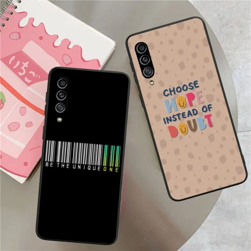 

Мотивирующая цитата, чехол для телефона Samsung Galaxy S23, S22, S21, S10, S9, S8 Plus, Ультрачерный мягкий чехол, чехол