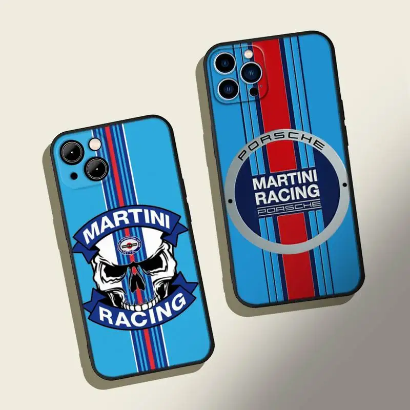 

Martini racing Phone Case For iphone14 13 12 Pro 11 14 Pro Max X XR Mini XS MAX 7 8 plus 6s plus 2020 se phone Covers