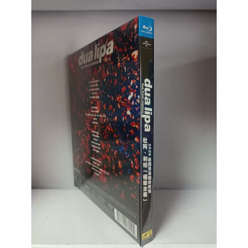 Фото Blu-ray диск Дуа Липа: Концерт 2026 года в Мексике, официальный релиз №1