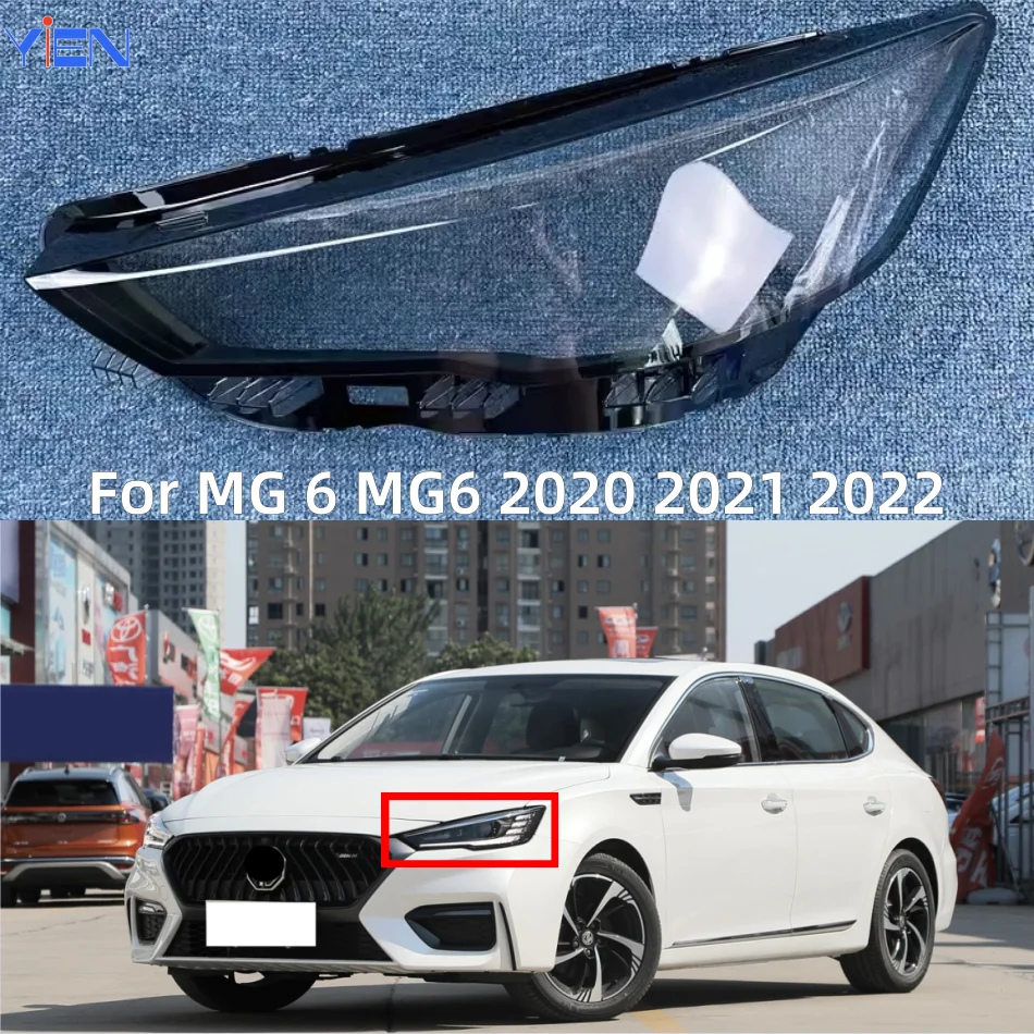 Для MG 6 MG6 2020 2021 2022 автомобильные аксессуары для автомобильных фар и стекло замены