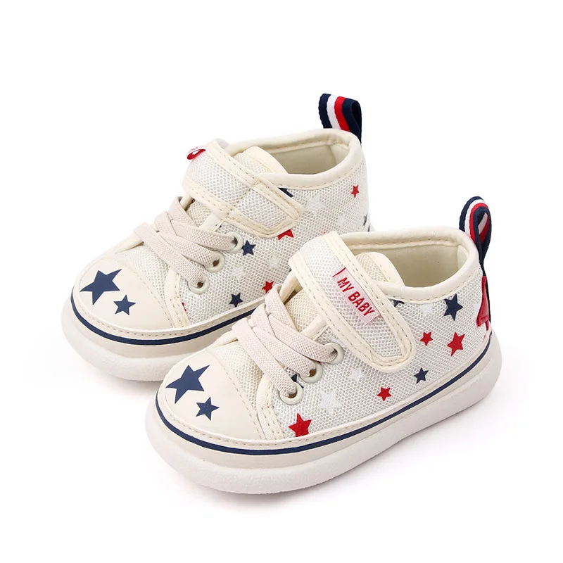 

Classic New Boy Girl Shoes Spring Autumn Soft Bottom Non-Slip Toddler Shoes Children Baby Sneakers Shoes Kids First Walkers