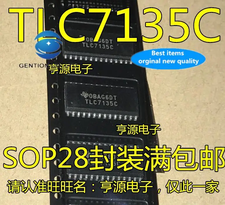 

10pcs 100% orginal new in stock TLC7135CDWR TLC7135CDW TLC7135C Analog to Digital Converter SMD SOP-28
