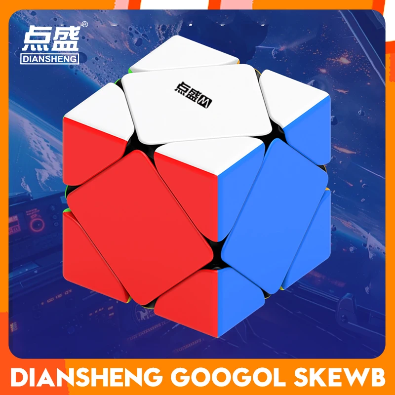 [CubeFun] Diansheng Googol Skewb 9 см магнитный волшебный куб большой размер без наклеек